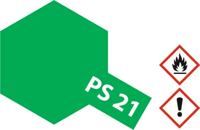 Produktbild von Tamiya PS-21 PARK-GRÜN Sprühfarbe 100ml für Polycarbonat ( Lexanfarbe