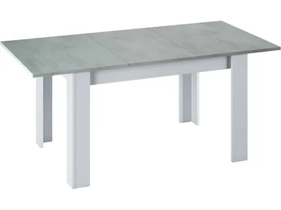 Produktbild von Ausziehtisch - Weiß 90x190x78h cm