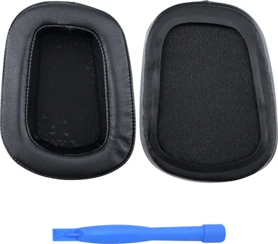Produktbild von Ersatz Ohrpolster für Logitech G35, G230, G431, G533 - PolyurethanOhrpolster - Schwarz