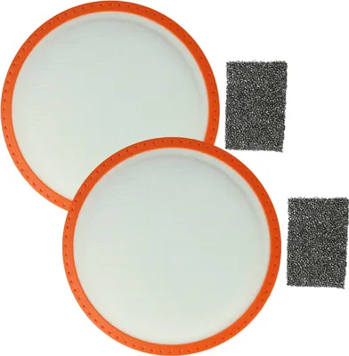 Produktbild von vhbw 4-tlg. Filter-Set kompatibel mit Dirt Devil Centec2 M2288-8, M2288-9 Staubsauger - 2x Vormotor-Filter, 2x Motorschutz-Filter