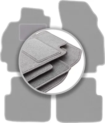 Obrázok produktu pre Autokoberce velúrové pre: Renault Megane II (2002-2008) Šedé na Mieru