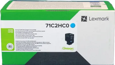 Immagine prodotto di Lexmark 71C2HC0 Cartuccia Toner 1 pz Originale Ciano