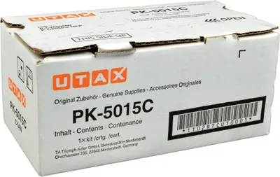 Produktbild von UTAX PK-5015C, 3000 Seiten, Cyan, 1 Stück(e)