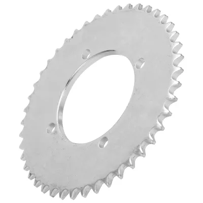 Imagen del producto de Piñón trasero para cadena, T8F, 44 dientes, 54 mm. Engranaje de transmisión, T8F, 44 dientes, 54 mm. Piñón trasero para cadena, engranaje de transmisión, piñón trasero para mini moto de 43cc y 49cc