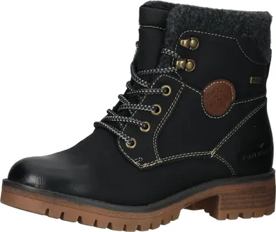 Produktbild von Tom Tailor Damen Schnürboot schwarz