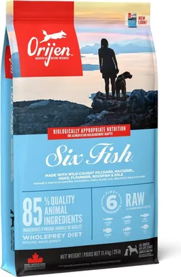 Produktbild von Orijen Six Fish, Adult, jede Rasse, Fisch, 11,4 kg