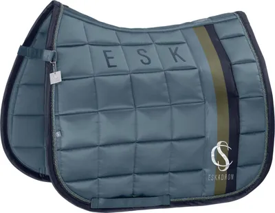 Produktbild von Eskadron Schabracke Big Square Mattgloss steel blue Classic Sports FS 2025 Dressur ( DL )