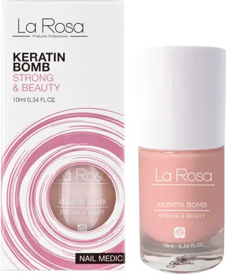 Obrázok produktu pre La Rosa Rinse Nail Medic Keratínová Bomba 10Ml.
