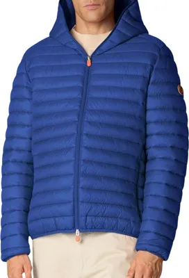 Produktbild von Save the Duck Sommerjacke blau gesteppt Kapuze