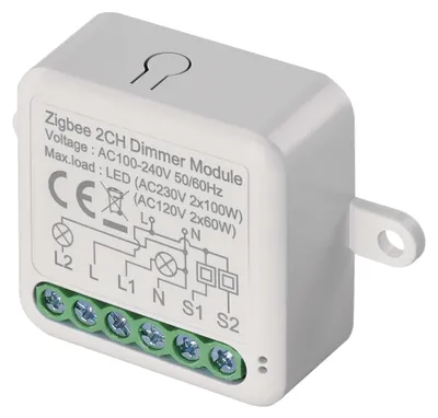 GoSmart modul stmívací IP-2112DZ, ZigBee, 2-kanálový