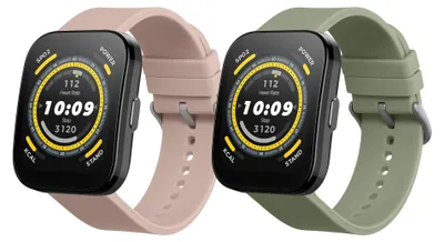 Produktbild von kwmobile 2x Uhrenarmband für Huami 22mm Amazfit Bip 6 / Bip 5 Unity / Bip 5 / GTS 3 / Balance 2 / Helio Strap Armband - Fitnesstracker Band Set aus
