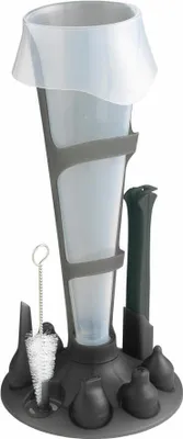 Produktbild von Spritzbeutel-Set mit Tüllen, schwarz - Mastrad