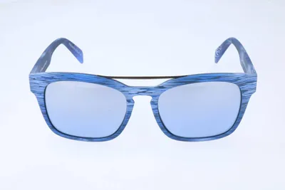 Productafbeelding van Italia Independent 0914-bhs-020 zonnebril, blauw, voor heren, blauw, one size