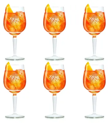 Produktbild von Aperol Spritz Gläser 450 ml - 6 Stück