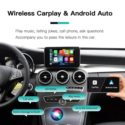 Produktbild von AUTOABC CarPlay Android Auto Interface Mercedes NTG5.0 (7/8/8,4/12,3") – A/B/C/CLA/CLS/S/GLA/GLC/GLE/GLS – Plug & Play