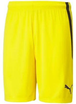 Obrázok produktu pre Puma - Pánske šortky „TeamLIGA“ PP5066 (M) (žlté)