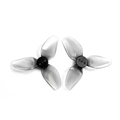 Produktbild von HQProp T2X2.2X3 2 Zoll 3-Blatt Propeller Grau (2CW+2CCW)