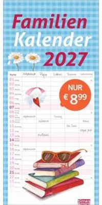 Produktbild von times&more Schaffner Familienplaner 2027