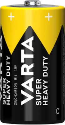 Produktbild von Varta Superlife C, Einwegbatterie, C, Zink-Karbon, 1,5 V, 1 Stück(e), 50 mm