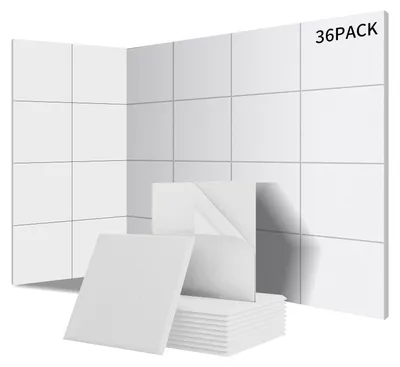 Productafbeelding van Set van 36 Zelfklevende Akoestische Panelen voor Geluidsisolatie