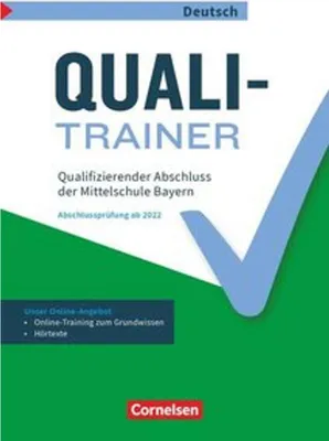 Produktbild von Abschlussprüfungstrainer Deutsch 9. Jahrgangsstufe - Bayern - Quali-Trainer