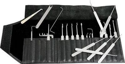 Produktbild von Famanu Lockpick Set 27-teilig - Professionelles Lockpicking Set aus Deutschland