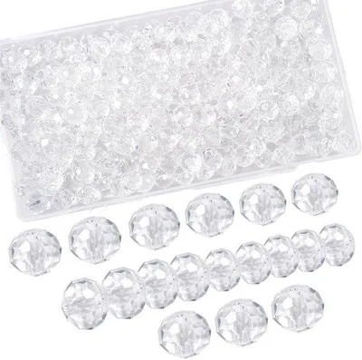 Zdjęcie produktu dla Koraliki szklane, 10 mm, do tworzenia bransoletek/naszyjników, 220 sztuk