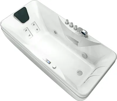 Produktbild von Whirlpool Vollausstattung Pool Badewanne Wanne W49H-TH-PL 170x80cm mit Heizung