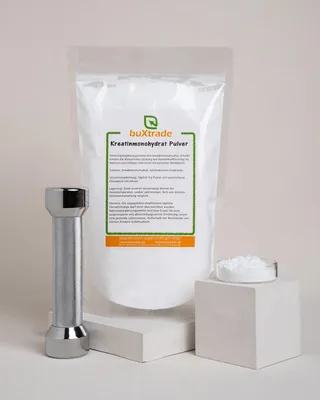 Produktbild von 5 kg Creatin Monohydrat Pulver | Kreatin Pulver 100% rein| Buxtrade