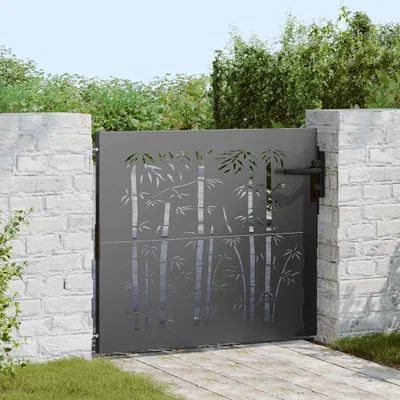 Immagine prodotto di Cancello da giardino 85 x 100 cm Acciaio Verniciato a Polvere