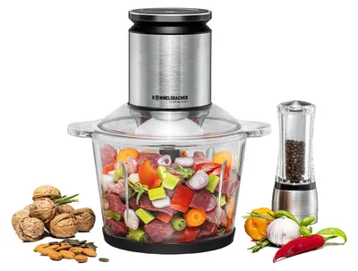 Produktbild von ROMMELSBACHER Multi Zerkleinerer MZ 800, 2,7 Liter Glasbehälter, 22-stufige Dreh