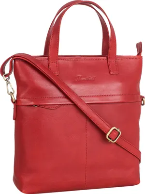 Produktbild von Benthill Shopper Damen Leder - Bag Beutel aus echtem Rindsleder - Große Vintage Umhängetasche - Schulterbeutel / Schultertasche - Handtasche