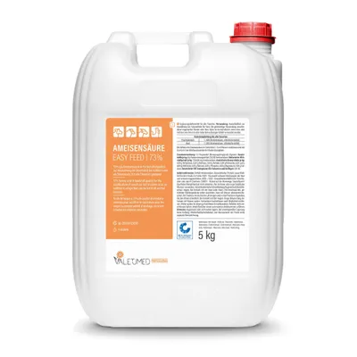 Produktbild von Kerbl Futterzusatz Ameisensäure EASY FEED 73%, 5 kg Kanister - 151230