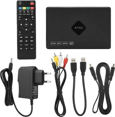Obrázok produktu pre 25-palcový multimediálny prehrávač s pevným diskom SATA, USB 2.0, AV, HDMI – Full HD 1080p video a audio – prenosný digitálny multimediálny prehrávač – LED displej – podpora pevného disku USB a kariet MMC – kompatibilný s televízormi