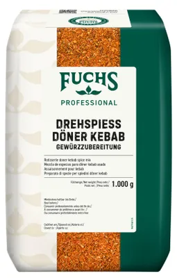 Image de Fuchs Professional tournebroche Döner Kebab mélange d'épices 1000g