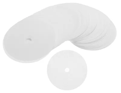 Papier-Kaffeefilter, rund, 9,5 cm, 200 Stück, weiß
