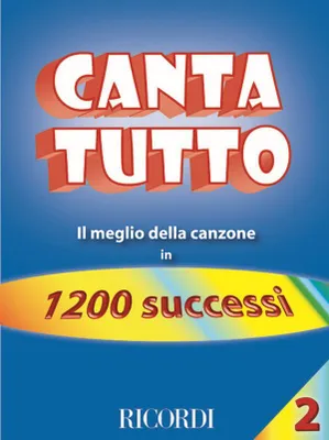 Produktbild von Various Cantatutto Songbook with lyrics and chords