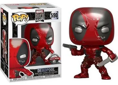 Immagine prodotto di Marvel 80 anni - Deadpool: prima apparizione, edizione speciale 590 - Funko Pop! - Figurina in vinile
