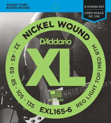 Obrázek produktu pro D'Addario EXL165-6 Struny pro 6-strunnou baskytaru