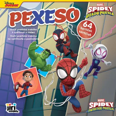 Obrázek produktu pro Pexeso v sešitu SPIDEY