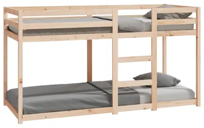 Obrázek produktu pro vidaXL Patrová postel 80x200 cm z masivního dřeva borovice