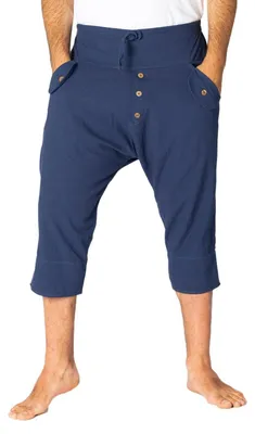 Produktbild von Baumwoll-Haremshosen für Damen und Herren, bequeme Sommerhosen