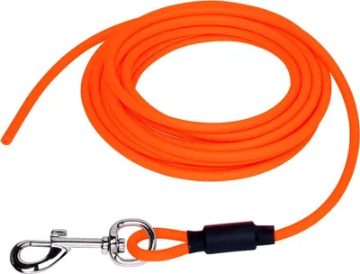 Produktbild von Schleppleine "Cover" rund, neonorange, S-M (Ø6mm/10m)