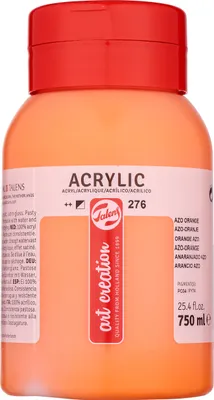 Produktbild von ROYAL TALENS Acrylfarbe ArtCreation azo orange 750 ml