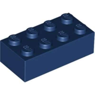 Immagine prodotto di Mattoncini Lego® 2x4 3001 - 250 pezzi blu scuro