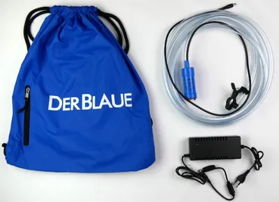 Produktbild von DerBlaue Pumpsystem mit Netzteil 12V Pumpe, 3m Schlauch mit Klammern