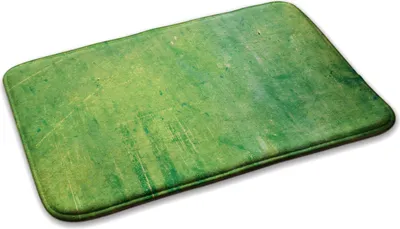 Produktbild von Teppich Wohnzimmer Schlafzimmer Modern - 90 cm x 60 cm - Grüne Wandtextur