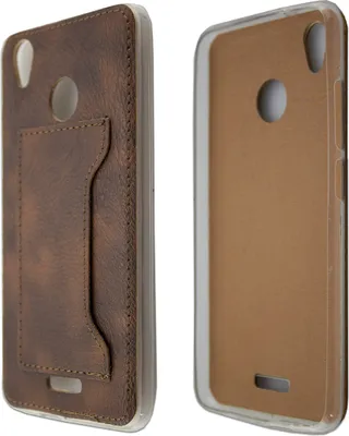 Obrázok produktu pre TPU-Lederhülle Gigaset GS270 in braun