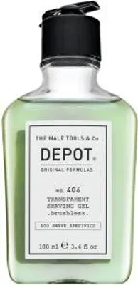 Zdjęcie produktu dla Depot żel do golenia No. 406 Transparent Shaving Gel 100 ml