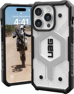Obrázek produktu pro Urban Armor Gear Pathfinder Magsafe, Obal, Apple, iPhone 15 Pro, 15,5 cm (6.1"), Černá, Průhledná